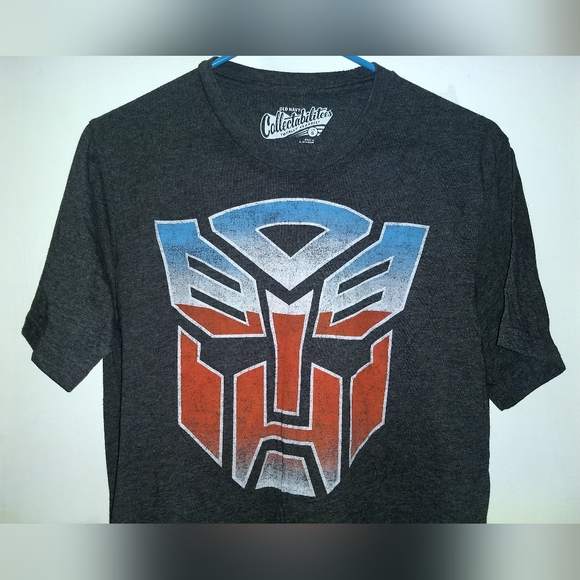 TRANSFORMERS T-SHIRT - Small Autobots tee Optimus Prime graphic logo - Picture 2 of 4